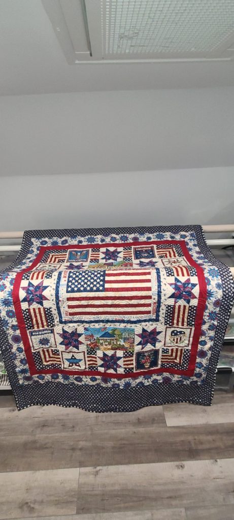 This was a quilt kit I purchased in 2018.